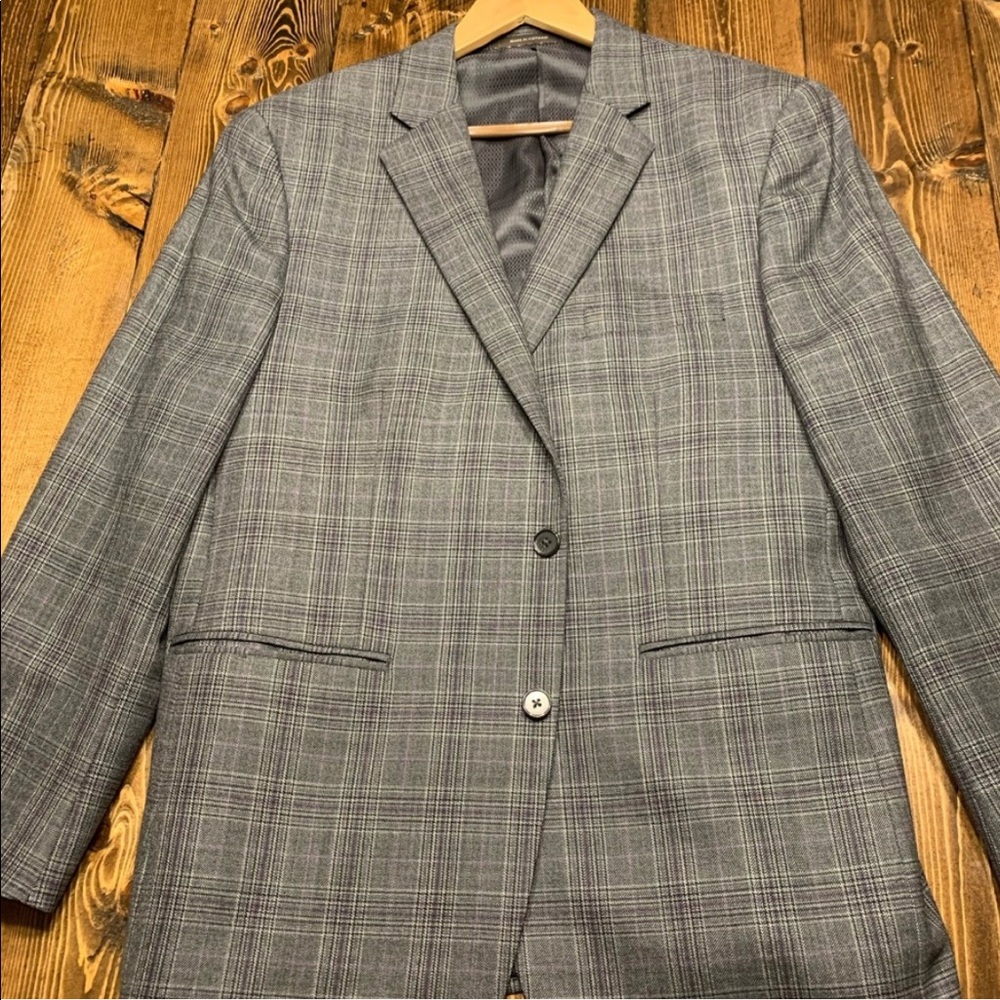 Tasso Elba Mens Wool Blazer / Sport Coat (42R)